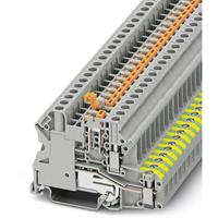 phoenixcontact Phoenix Contact UT 4-PE/MT 3070011 Dreistock-Schutzleiterklemme Polzahl: 2 0.14mm² 6mm² Grau 50St.