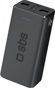 SBS 10.000 mAh Multipoort Powerbank - 18 Watt