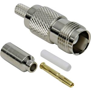 TRU COMPONENTS TNC-connector Bus, recht 50 Ω RG 58 1 stuk(s)