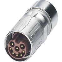 phoenixcontact M17 Compact Kabelsteckverbinder ST-08P1N8A8K04S Silber Inhalt: 1St.