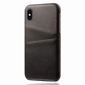 Casecentive Leren Wallet back case iPhone XS Max zwart