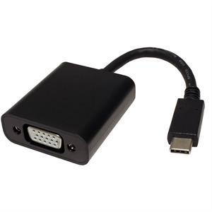 value USB 2.0 Adapterkabel [1x USB-C™ Stecker - 1x VGA-Buchse]