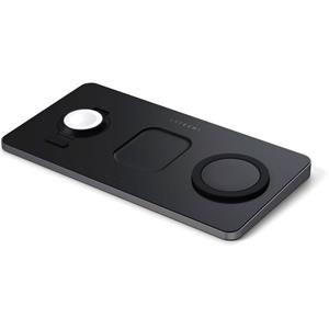 Satechi Trio Wireless Charging Pad Schwarz