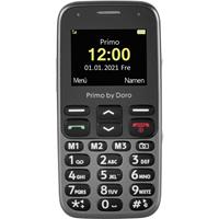 218 Senioren mobiele telefoon SOS-knop Zwart