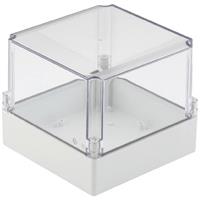 Weidmüller MPC 12/12/12 trsp Universal-Gehäuse 125 x 125 x 125 Polycarbonat Lichtgrau, Transparent