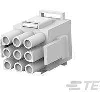 teconnectivity Stiftgehäuse-Kabel MATE-N-LOK Polzahl Gesamt 9 Rastermaß: 6.35mm 770021-1