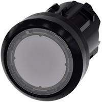 Siemens 3SU10010AA700AA0 3SU1001-0AA70-0AA0 Leuchtdrucktaster Frontring Kunststoff, rund Knopf Schwa