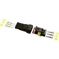 BAAS ES13 Superseal set AMP-Superseal 1.5mm Series Totaal aantal polen: 3 Rastermaat: 6 mm 1 stuk(s)