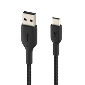 belkin BOOST CHARGE - USB-kabel - USB-C (M) naar USB (M) - 15 cm - zwart