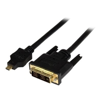 StarTech.com 2m Micro HDMI auf DVI Kabel - micro HDMI Typ-D / DVI-D Adapterkabel - St/St -