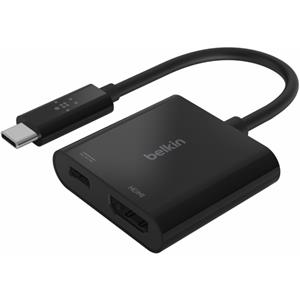 Belkin AVC002btBK USB-C to HDMI + Charge Adapter (60W)