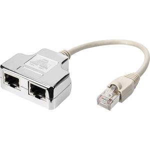 Assmann DIGITUS CAT 5e, 2x 1:1, Patchkabel-Adapter, geschirmt