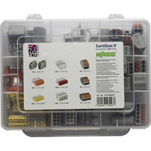 Wago WA-741-834 Assortiment verbindingsklemmen Flexibel: 2.5-4 mm² Massief: 2.5-4 mm² 120 stuk(s)