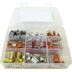 Wago WA-741-844 Assortiment verbindingsklemmen Flexibel: 2.5-4 mm² Massief: 2.5-4 mm² 120 stuk(s)
