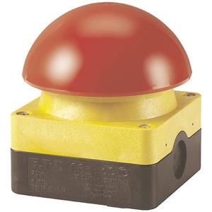 Eaton FAK-R/V/KC02/IY Voet-/slagdrukknop Opbouw 2x NC IP67/IP69K 1 stuk(s)