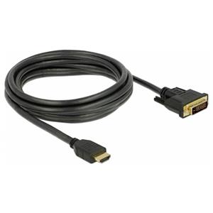 Delock HDMI zu DVI 24+1 Kabel bidirektional 3 m - Delock