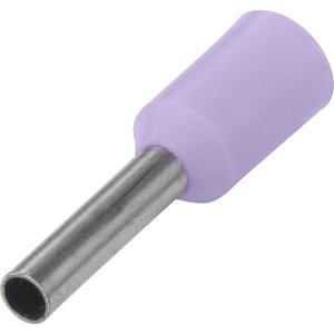 TRU COMPONENTS TC-9163712 Adereindhulzen 0.25 mm² x 6 mm Deels geïsoleerd Violet 100 stuk(s)