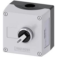 Siemens 3SU18010BE004AB1 3SU1801-0BE00-4AB1 Gehäuse für Bodenbefestigung, Frontring Metall, mit Sc