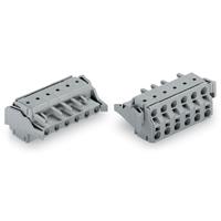 WAGO Buchsengehäuse-Kabel 231 Polzahl Gesamt 4 Rastermaß: 7.50mm 231-2204/037-000 50St.