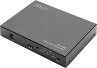 Digitus DS-43309 2 + 2 poorten HDMI-switch Ultra HD-geschikt, Individueel schakelbaar, Met afstandsbediening 3840 x 2160 Pixel