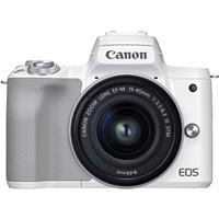 Canon »EOS M50 Mark II« Systemkamera (EF-M 15-45mm f/3,5-6,3 IS STM, Silber, 24,1 MP, WLAN (WiFi), NFC, Bluetooth)