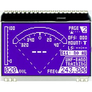 Electronic Assembly LC-display (b x h x d) 55 x 46 x 2 mm