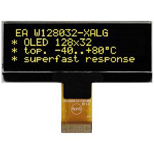 Electronic Assembly OLED-display (b x h x d) 62 x 24 x 2.35 mm