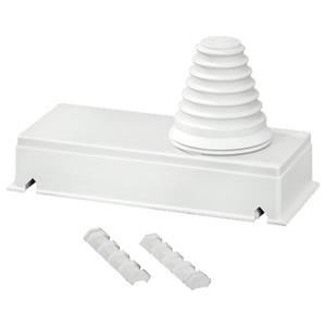 Hensel FP FG 272 Flansch Kunststoff (B x H) 110mm x 50mm 1St.