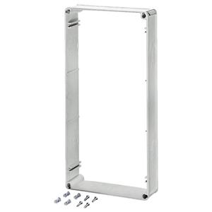 Hensel Mi ZR 4 Aufsetzrahmen Kunststoff Grau (B x H) 300mm x 600mm 1St.