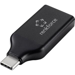 renkforce USB 2.0 Adapter [1x USB 2.0 Stecker C - 1x DisplayPort Buchse]