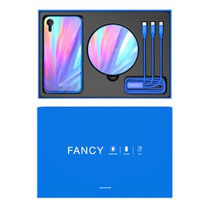 Nillkin 3 in 1 cadeaupakket/giftset - iPhone XS Max - Blauw