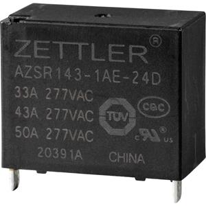 zettlerelectronics Zettler Electronics Zettler electronics Powerrelais 24 V/DC 50 A 1x NO 1 stuk(s)