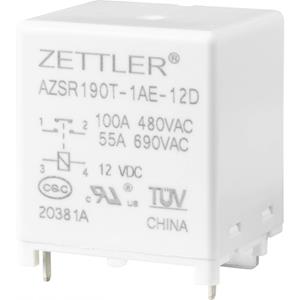 zettlerelectronics Zettler Electronics AZSR190T-1AE-12D Powerrelais 12 V/DC 100A 1 Schließer 1St.