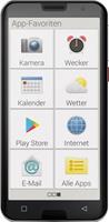 Emporia SMART.5 Dual-SIM senioren smartphone 32 GB 5.5 inch (14 cm) Android 10 Zwart