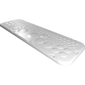 Rittal AX 2563.300 Flanschplatte (L x B) 149mm x 447mm Kunststoff Grau 1St.
