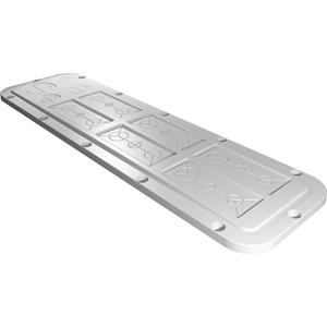 Rittal AX 2564.200 Flanschplatte (L x B) 149mm x 534mm Kunststoff Grau 1St.
