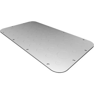 Rittal AX 2576.100 Flanschplatte (L x B) 221mm x 401mm Stahlblech Grau 1St.