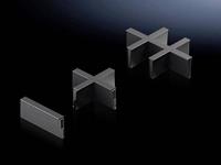 Rittal AX 2582.400 Flanschplatte Kunststoff Schwarz 5St.