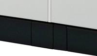 Rittal VX 8800.875 Abdeckung Kunststoff Grau 2St.