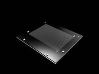 Rittal SV 9683.504 Flanschplatte (L x B) 251mm x 250mm ABS Schwarz 2St.