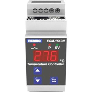 Emko ESM-1510-N.8.12.0.1/00.00/2.0.0.0 Tweestandenregelaar Temperatuurregelaar PTC -50 tot 130 °C Relais 5 A (l x b x h) 62 x 35 x 90 mm