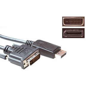 ACT DisplayPort verloopkabel, DP-DVI M/M