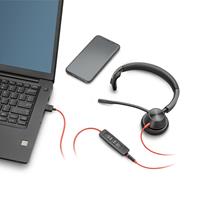 Plantronics Poly Headset Blackwire C3310 monaural USB-A