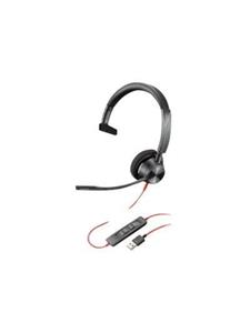 Plantronics Poly Headset Blackwire C3310 monaural USB-A