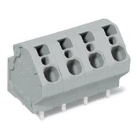 WAGO 745-3162 Veerkrachtklemblok 4.00 mm² Aantal polen 12 Grijs 30 stuk(s)
