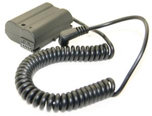 ExPro Netadapter EP-5B voor Nikon - plus dummy accu - Adapter Kit