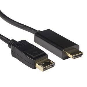 ACT DisplayPort verloopkabel, DP-HDMI M/M