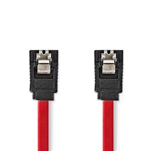 Nedis Datakabel SATA 1,5 Gb/s | SATA 7-Pins Female - SATA 7-Pins Female | 0,5 m | Rood