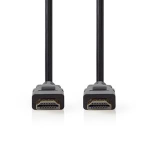 Nedis Premium High Speed HDMI-Kabel met Ethernet | HDMI-Connector - HDMI-Connector | 1,00 m | Zwa