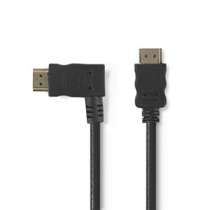 Nedis High Speed HDMI-kabel met Ethernet - HDMI-connector - HDMI-connector links haaks - 1,5 m